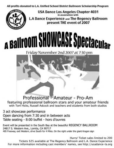 Ballroom Showcase 2007-11-02